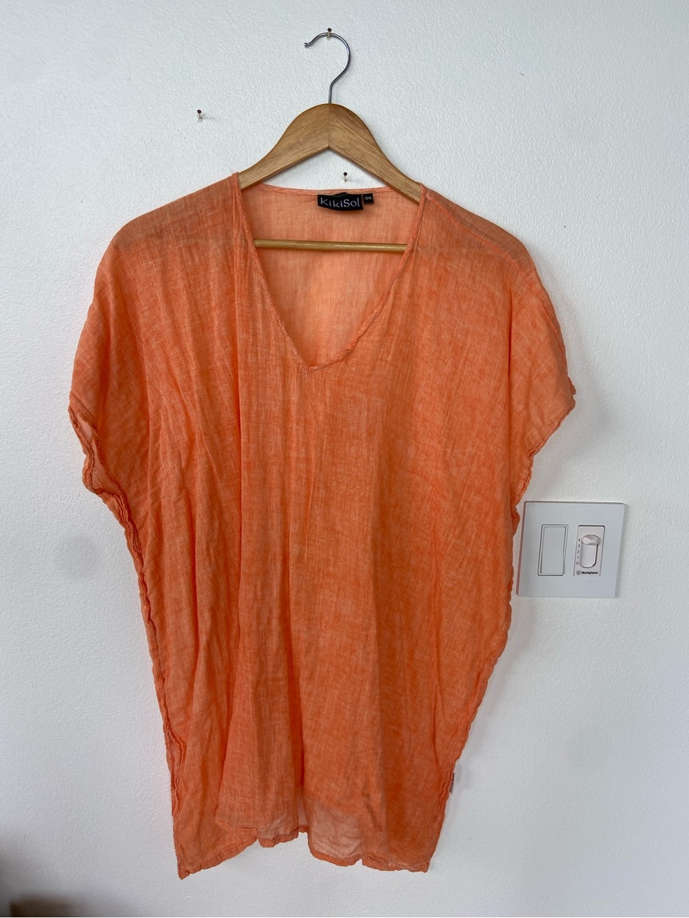 Kikisol orange tunic